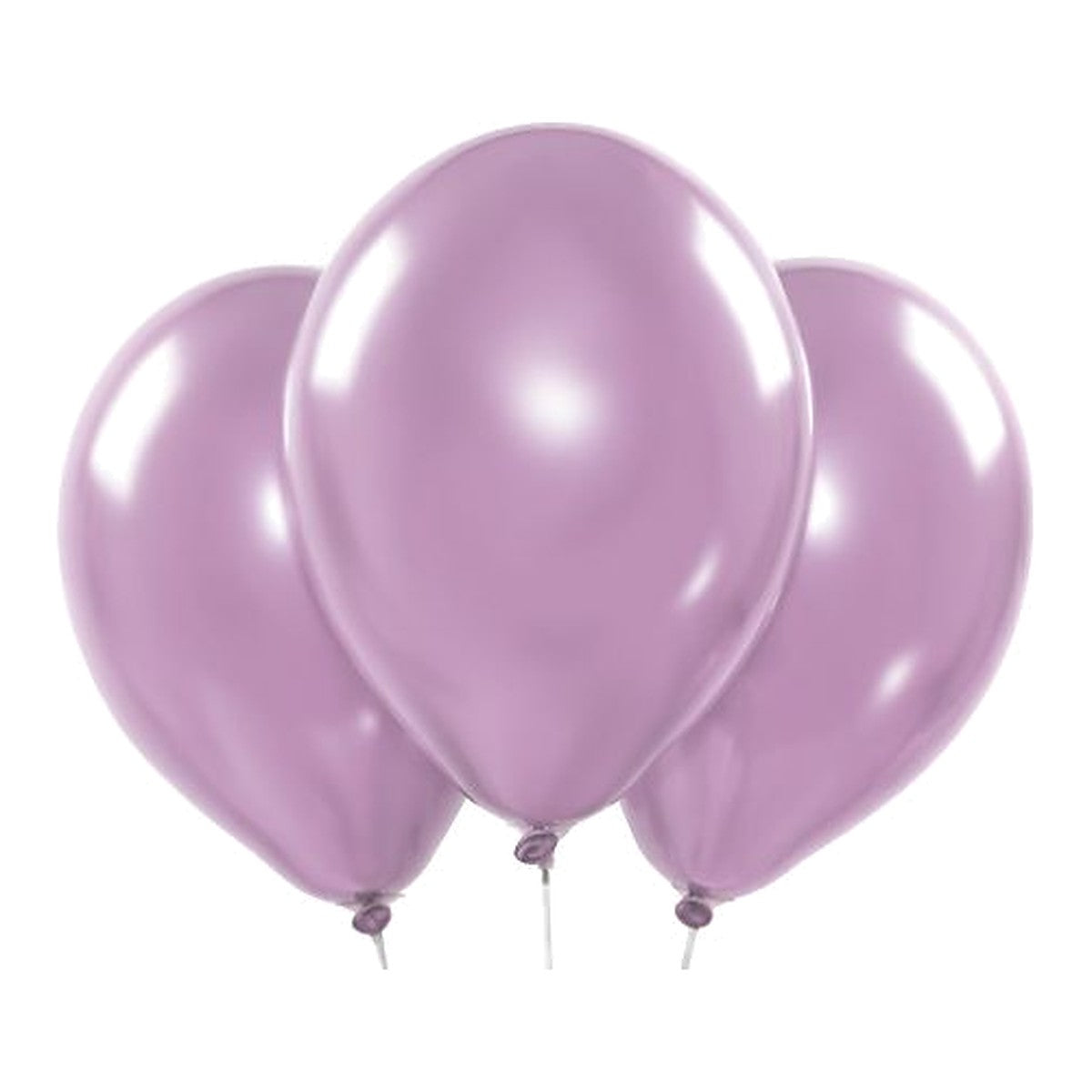 Ballons violett Chrome – Chrom-Glanz - 33 cm
