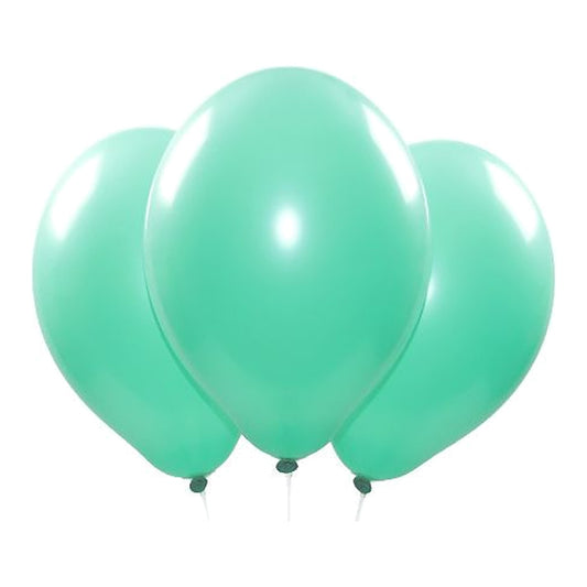 Ballons waldgrün – Pastell - 33 cm