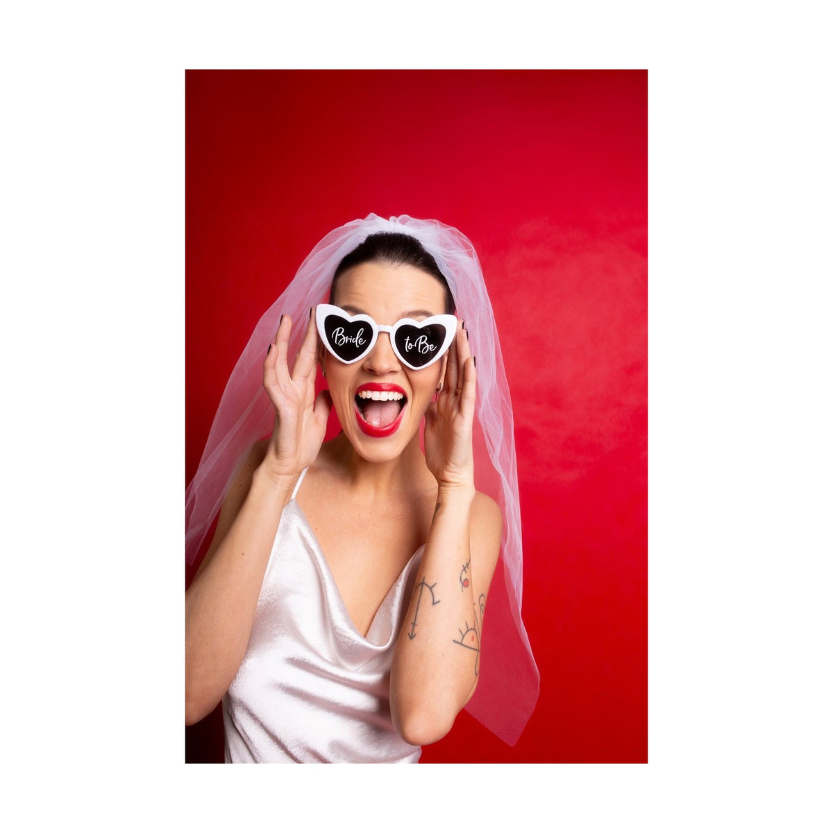 Herzbrille «Bride to Be»