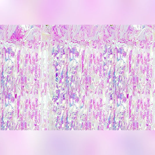 Deko-Vorhang glitzer – 90 x 250 cm - Lametta