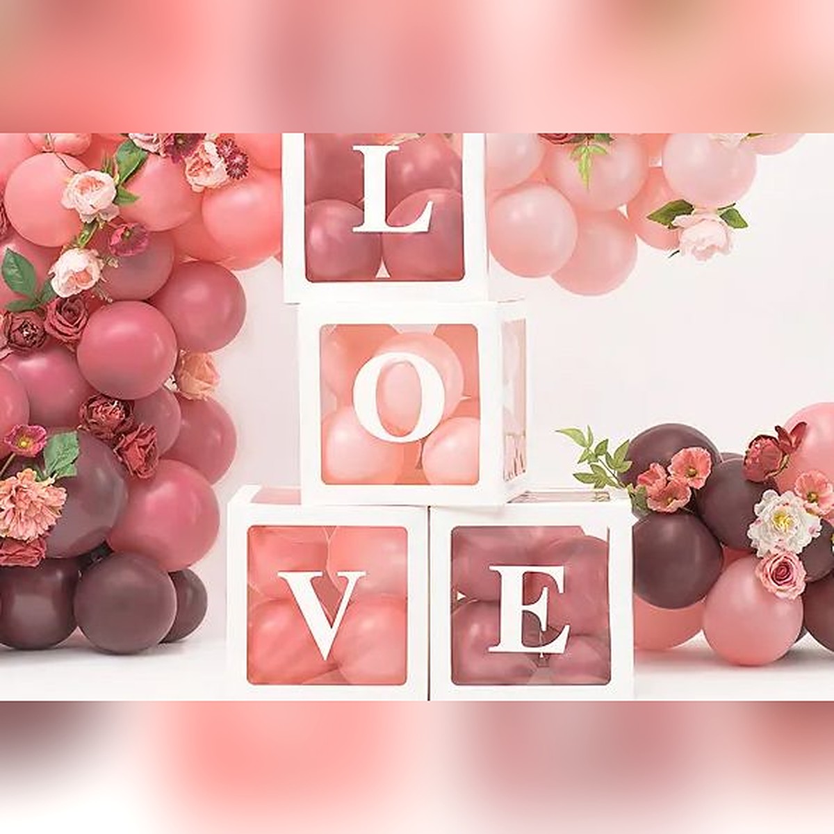DIY Ballon-Boxen LOVE – Ansicht 2
