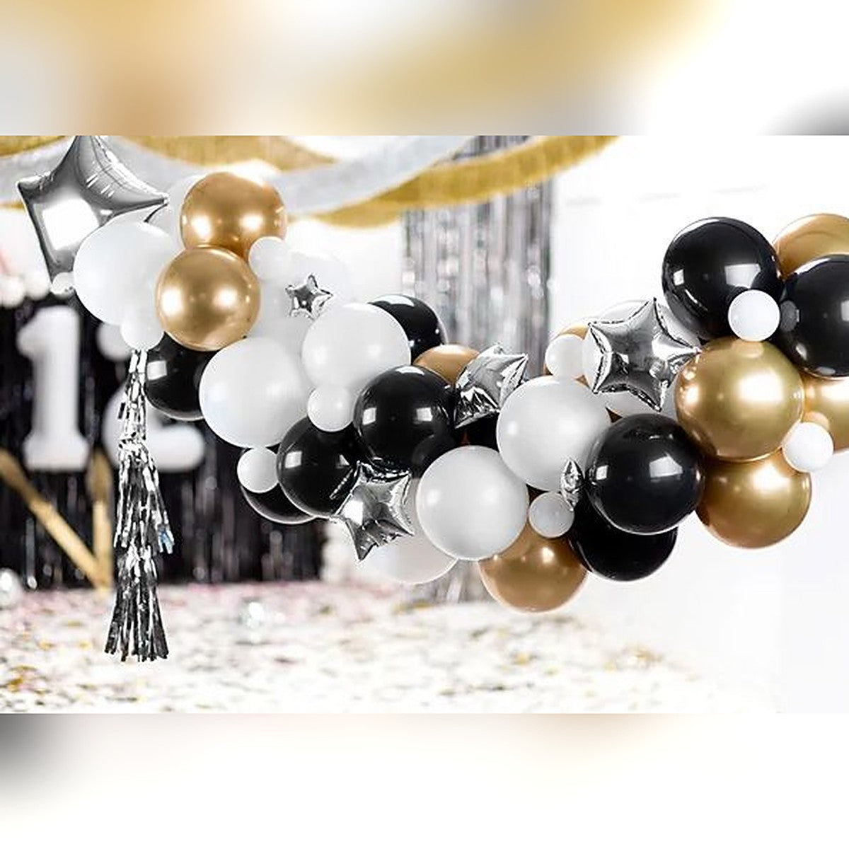 DIY Ballon-Girlande Sterne – Ansicht 3