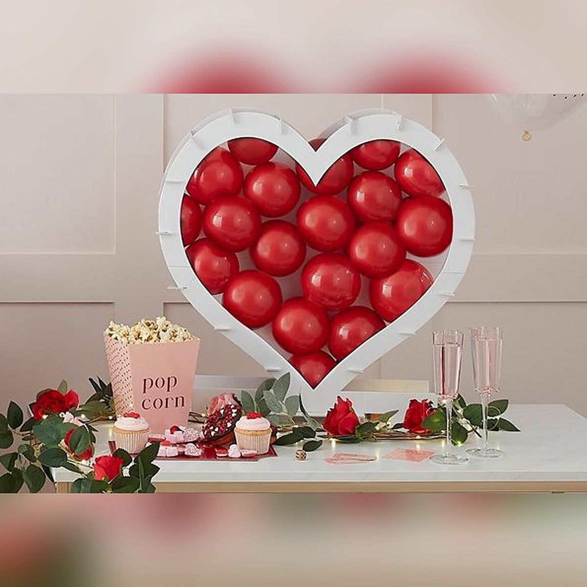 DIY Ballon-Rahmen Herz – Ansicht 2