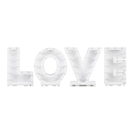 DIY Ballon-Rahmen LOVE – 45 cm - ohne Ballons