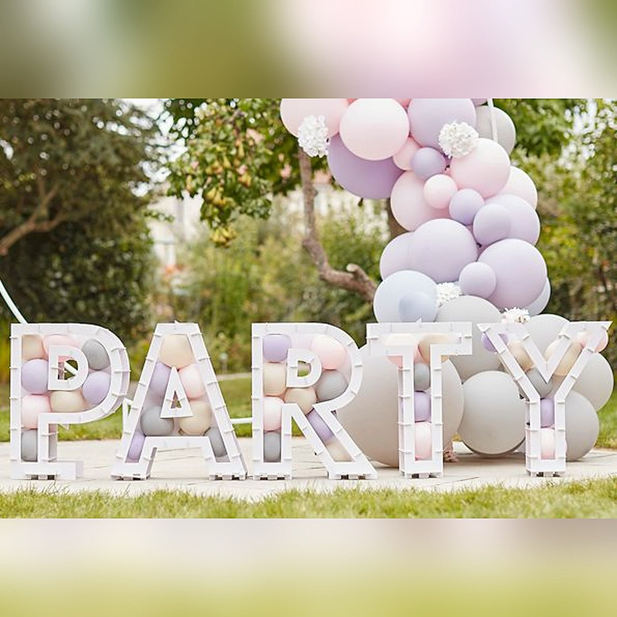 DIY Ballon-Rahmen PARTY – Ansicht 3