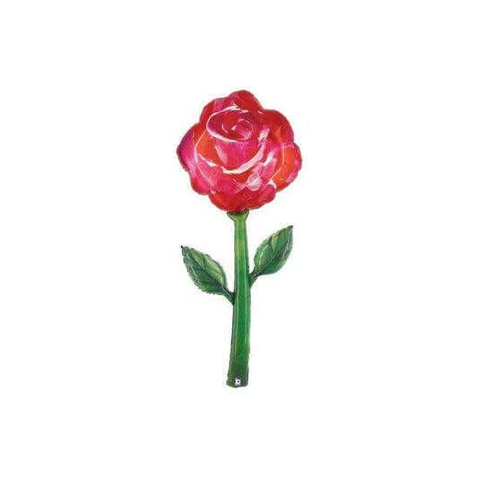 Riesen-Folienballon Rose rot 150 cm