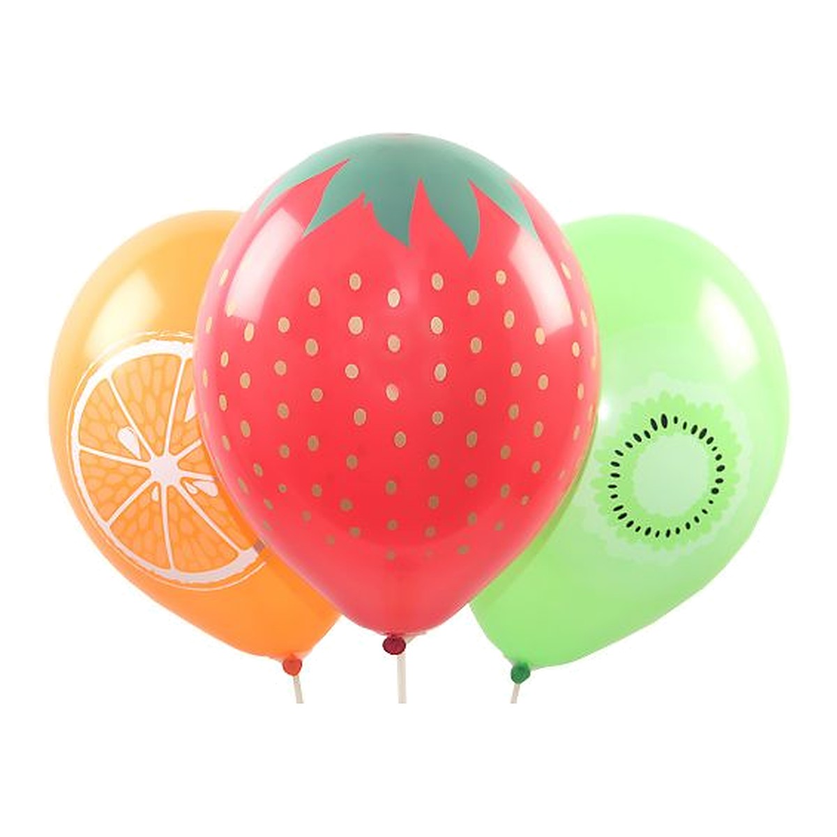 Früchte Ballons – Ballons: gemischt - Druck: mehrfarbig - 33 cm