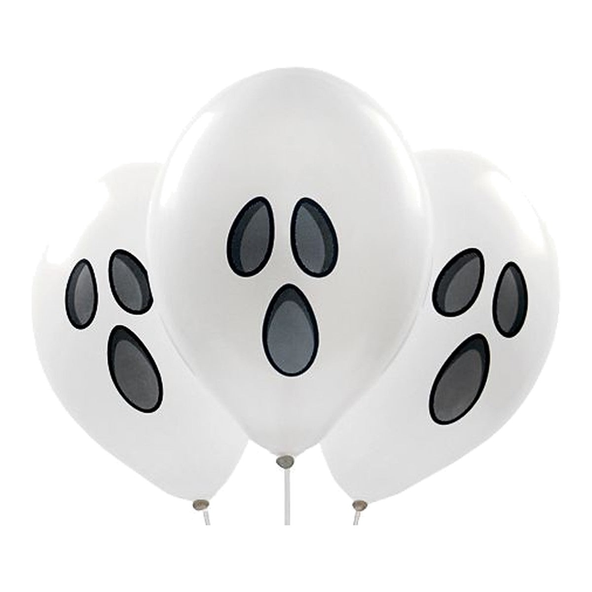 Geist Ballons – Ballons: weiss - Druck: schwarz - 33 cm