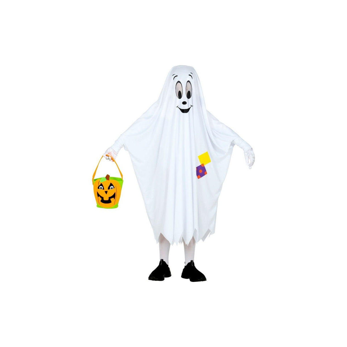 Gespenster-Poncho für Kinder