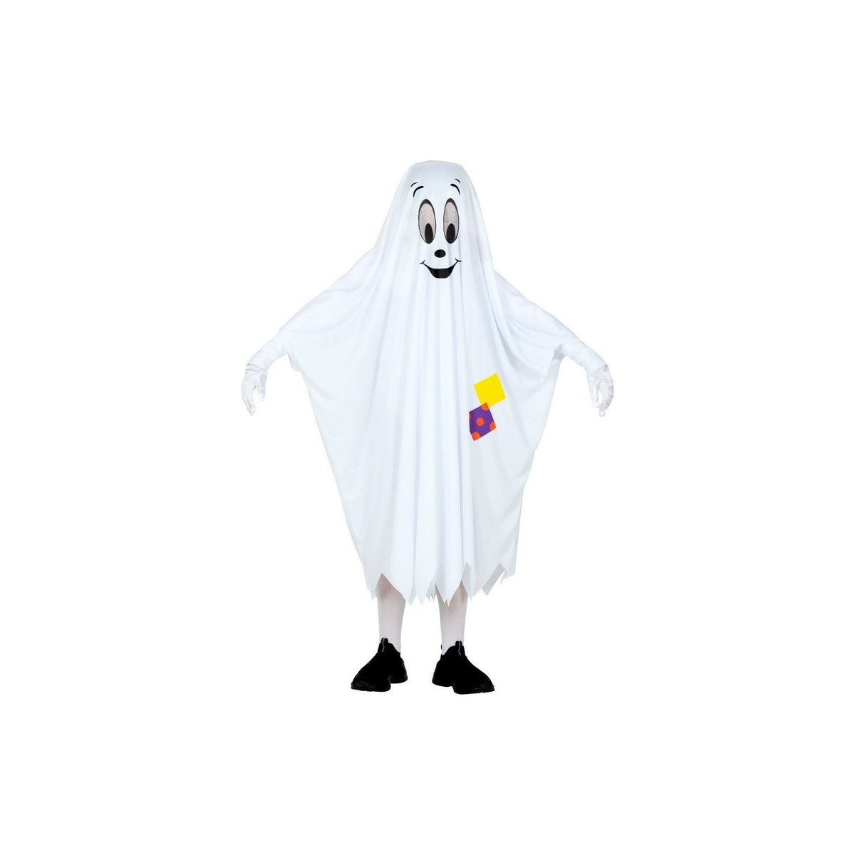 Gespenster-Poncho für Kinder