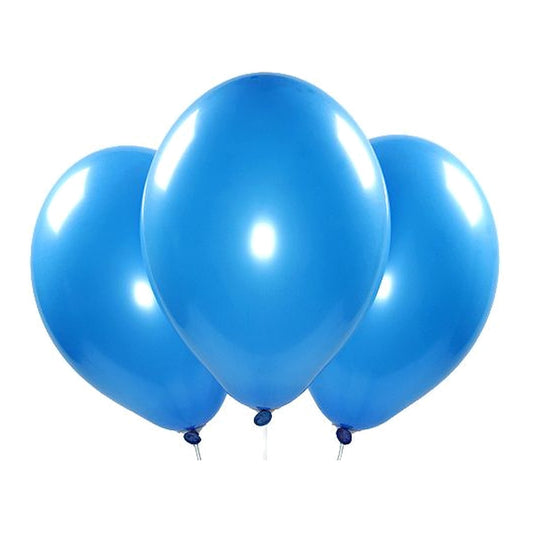 Grosse Ballons dunkelblau – Pastell - 40 cm