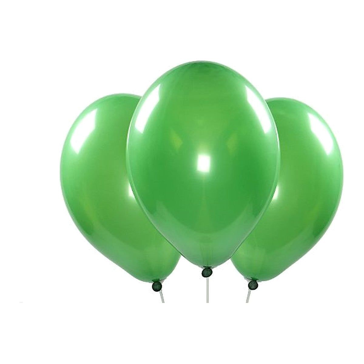 Grosse Ballons dunkelgrün – Pastell - 40 cm