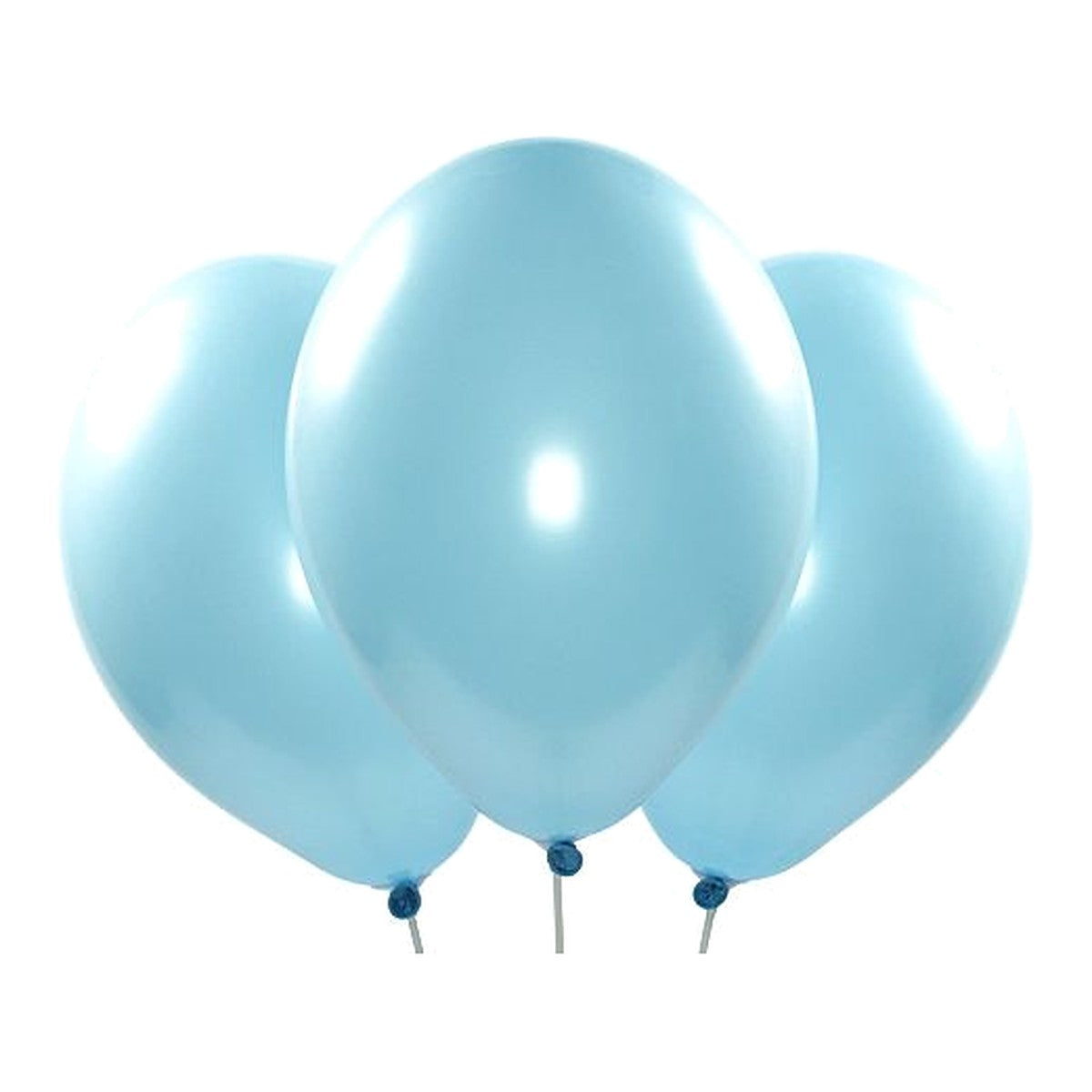 Grosse Ballons hellblau – Pastell - 40 cm
