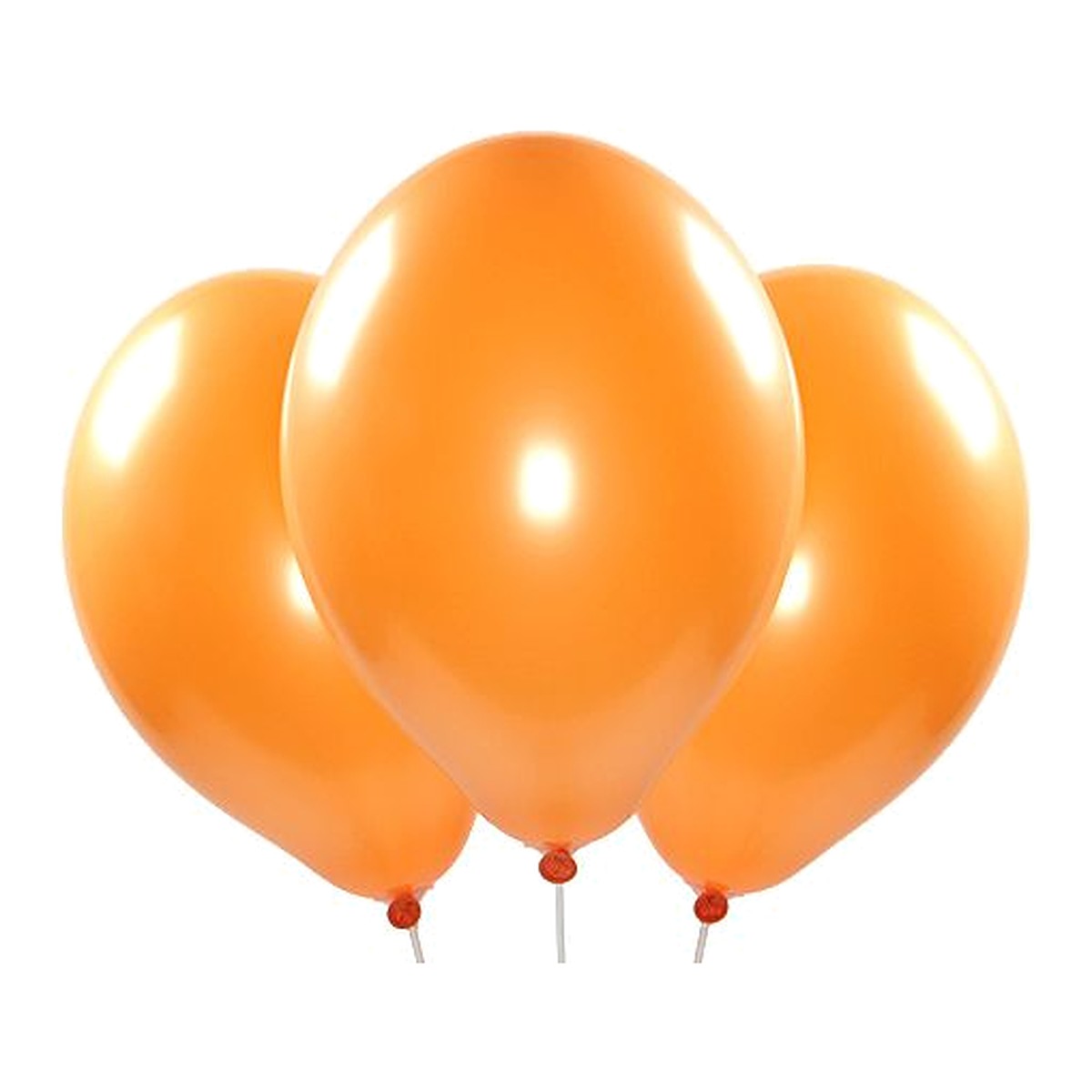 Grosse Ballons orange – Pastell - 40 cm