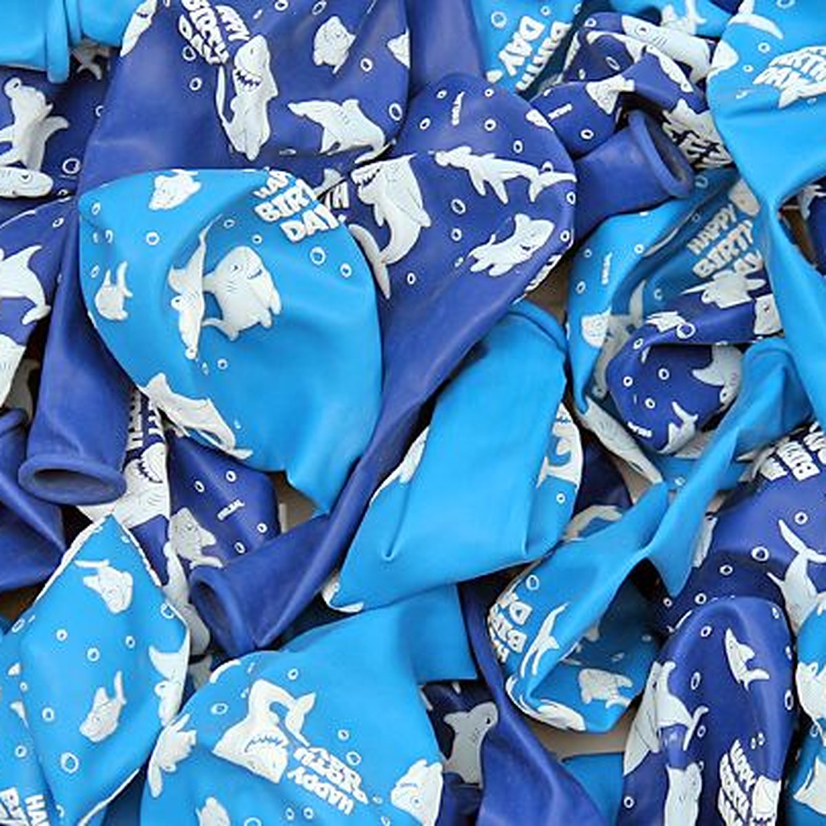 Haifisch Geburtstag Ballons – Ansicht 2