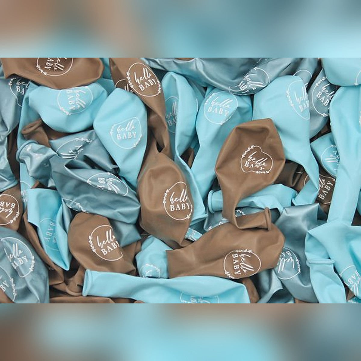 Hello Baby Ballons blue – Ansicht 2