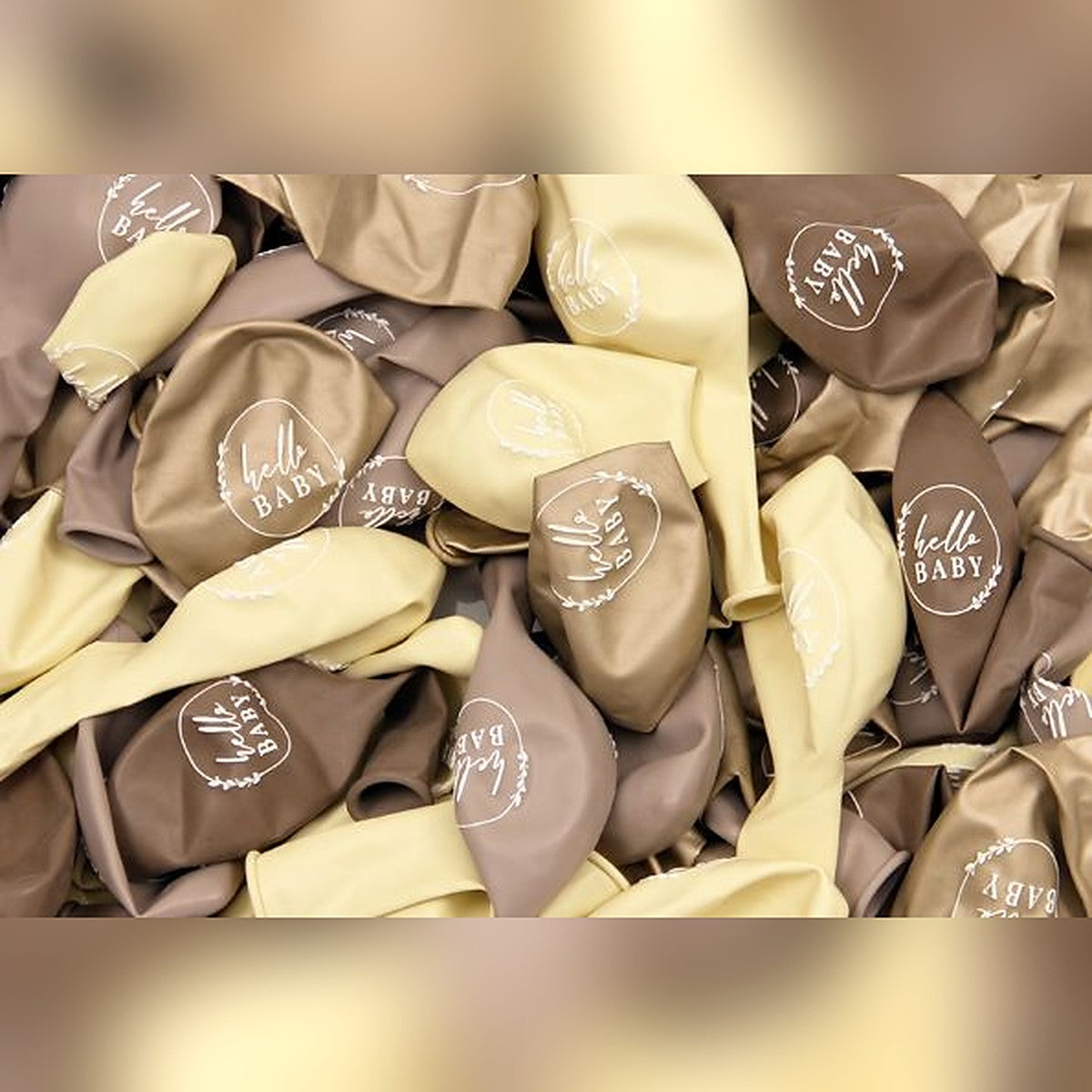 Hello Baby Ballons nature – Ansicht 2