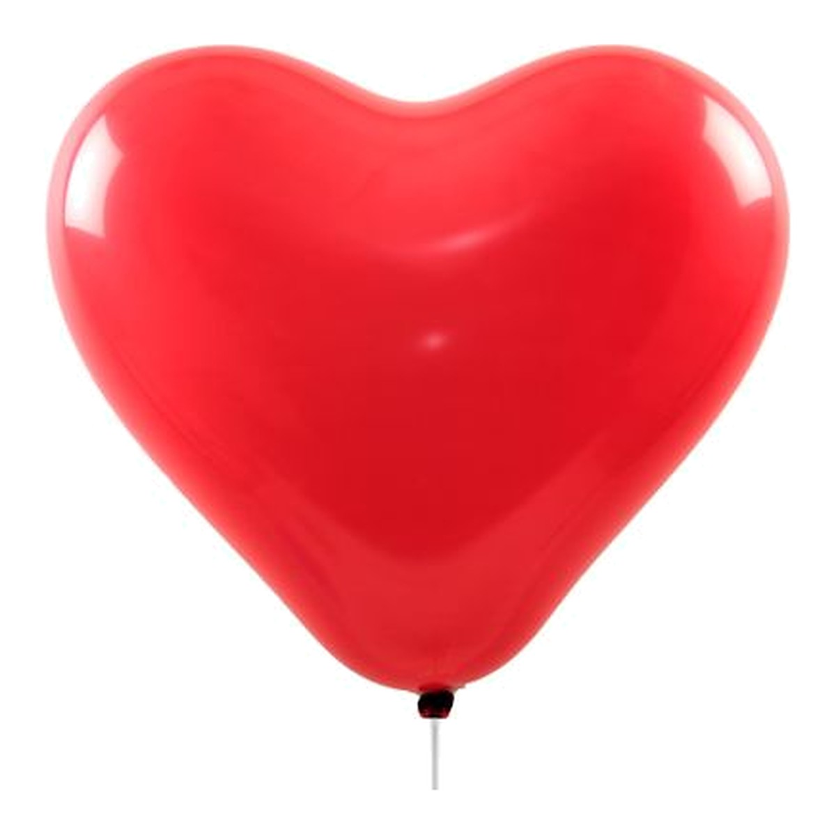 Herzballons Maxi rot – Herzform - 45 cm