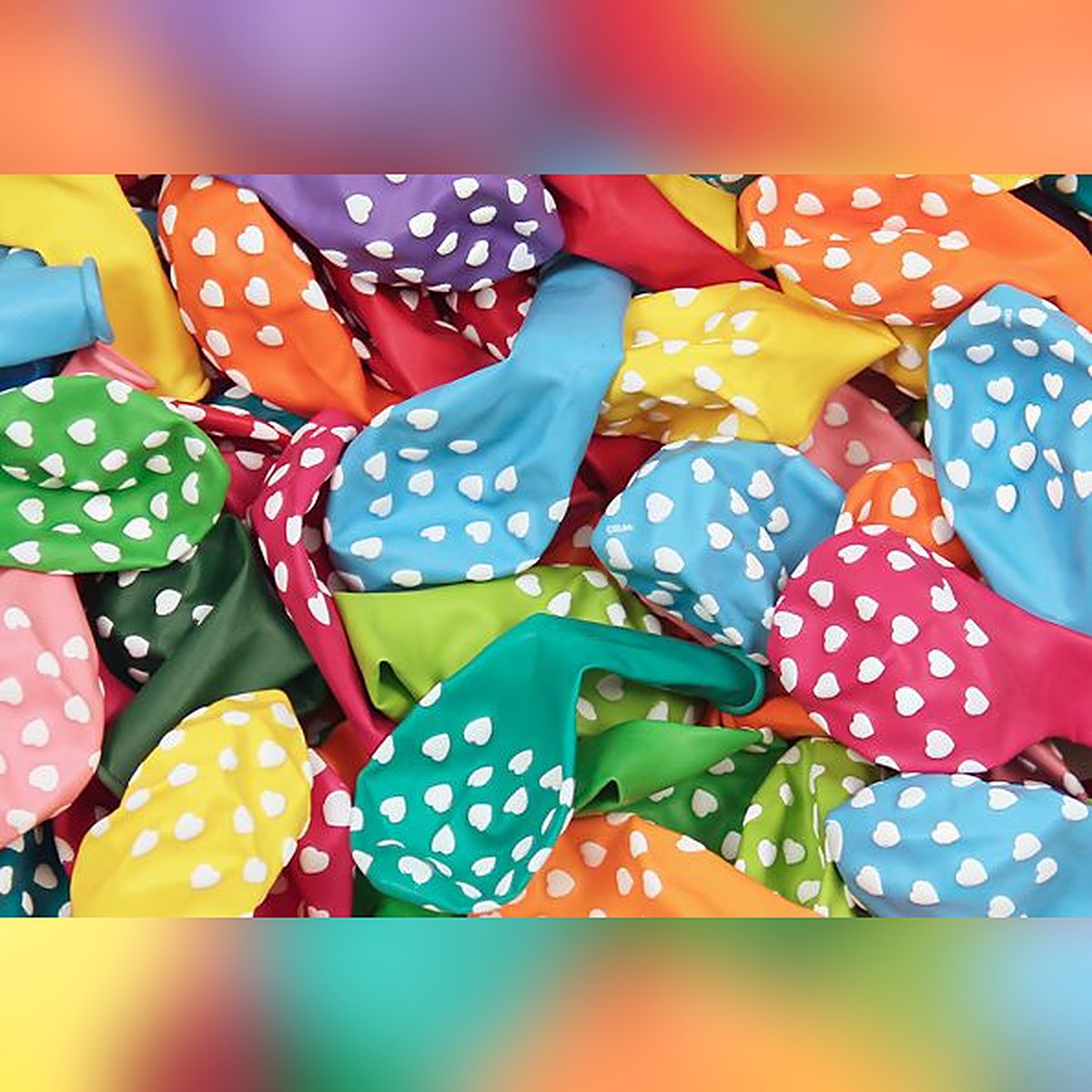 Herzchen Ballons assortiert – Ansicht 2