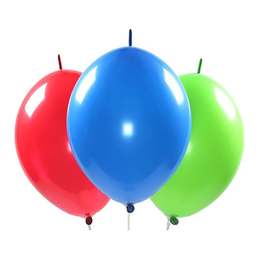 Kettenballons assortiert – Link-Ballons - 30 cm
