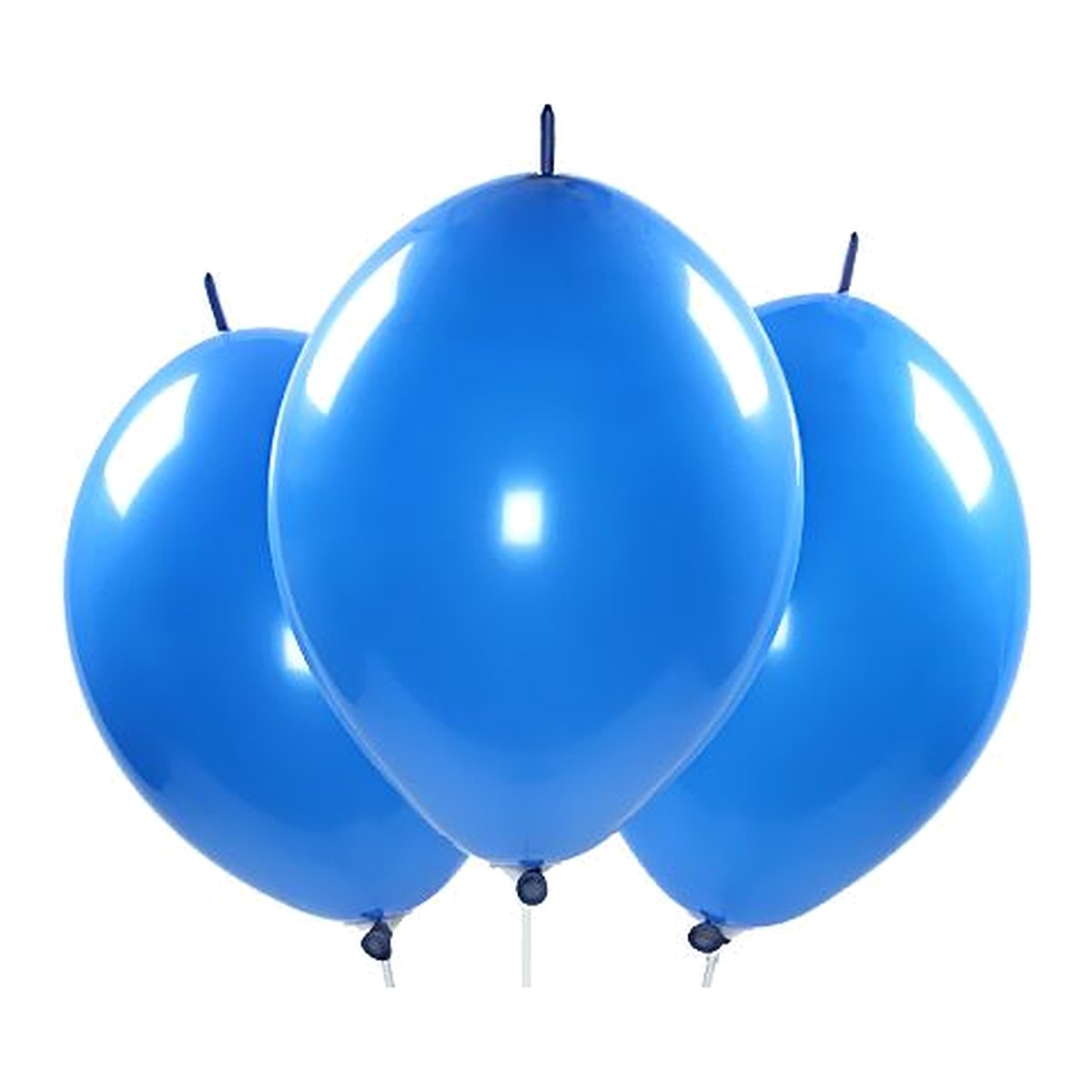 Kettenballons königsblau – Link-Ballons - 30 cm