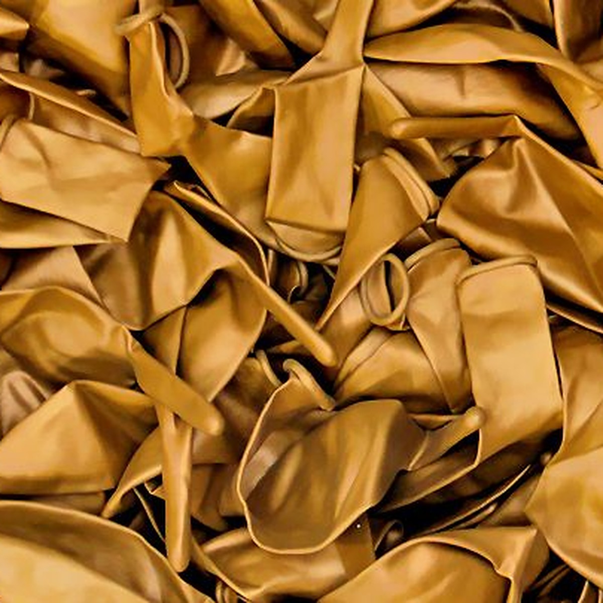 Kettenballons metallic gold – Ansicht 2