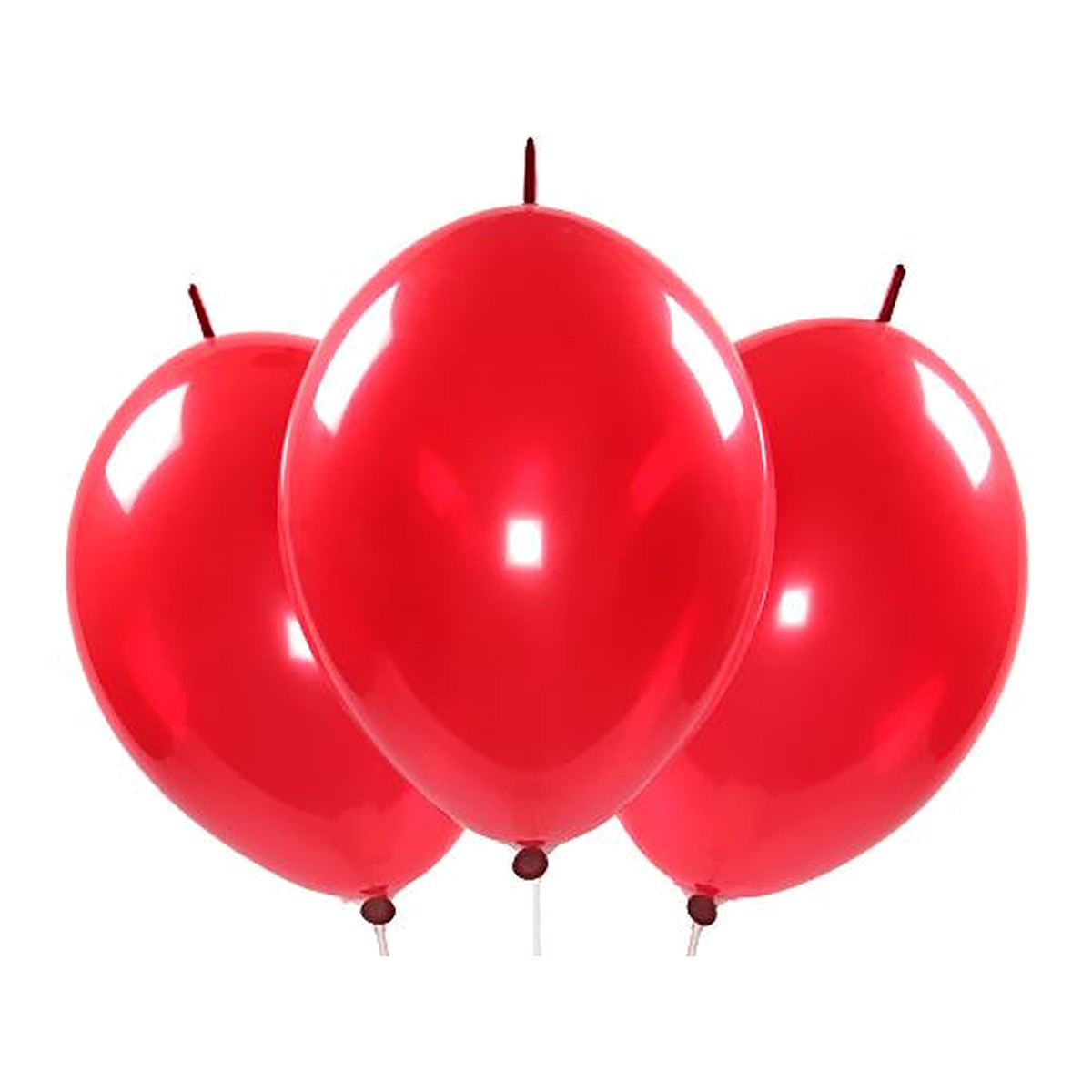Kettenballons rot – Link-Ballons - 30 cm