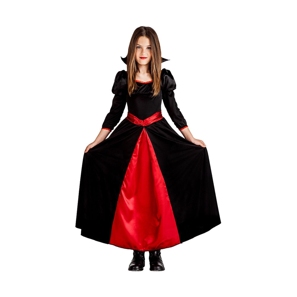 Vampir-Diva Kostüm für Kinder