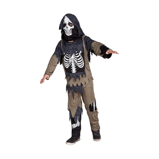 Zombie-Skelett Kostüm für Kinder