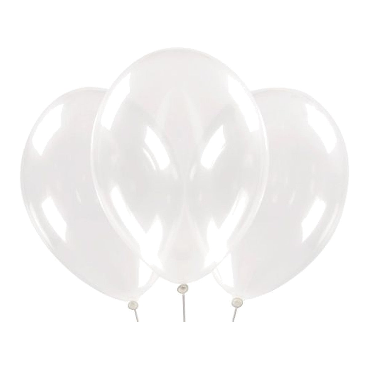 Kristall-Ballons transparent – Transparent - 33 cm