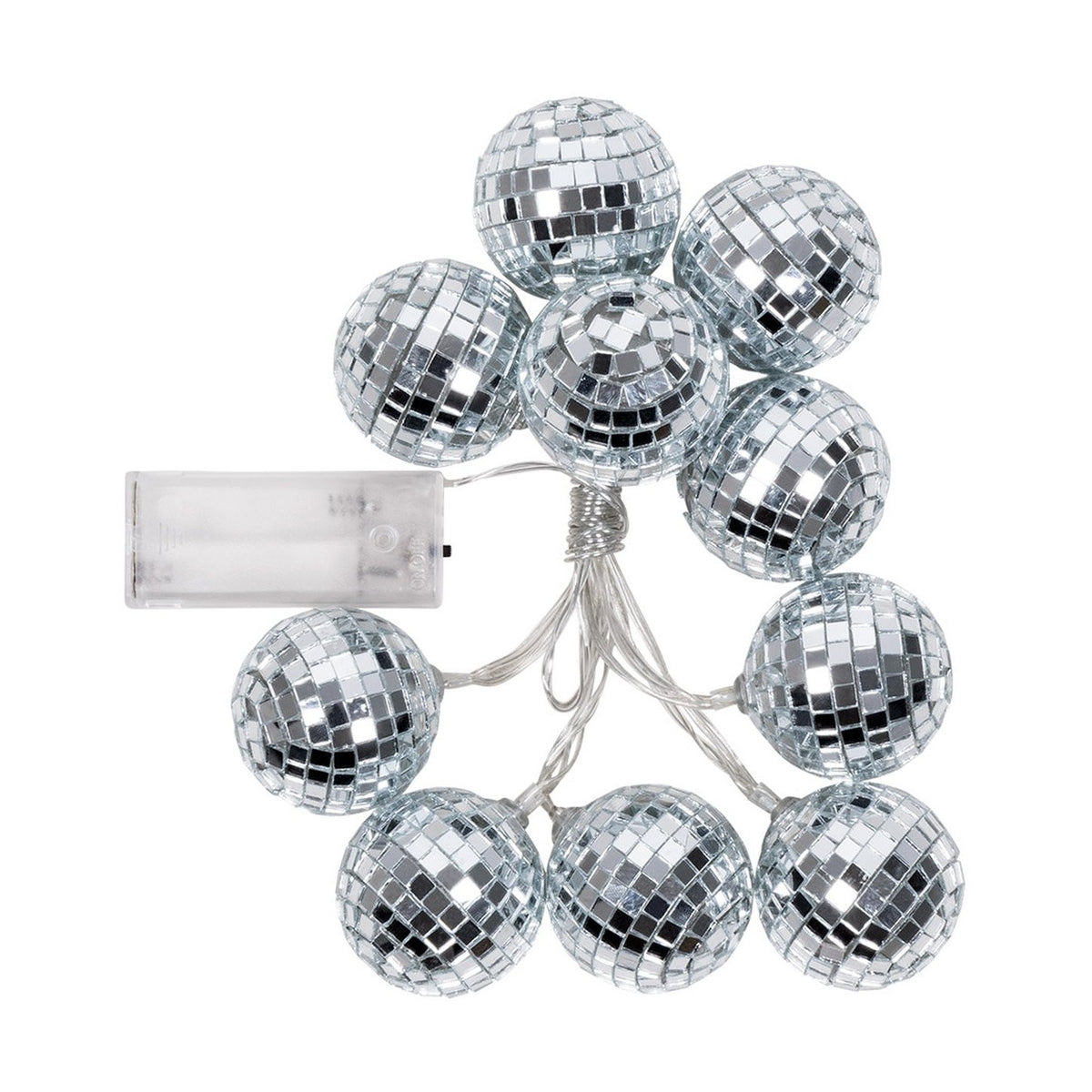 LED-Girlande Discokugeln 140 cm