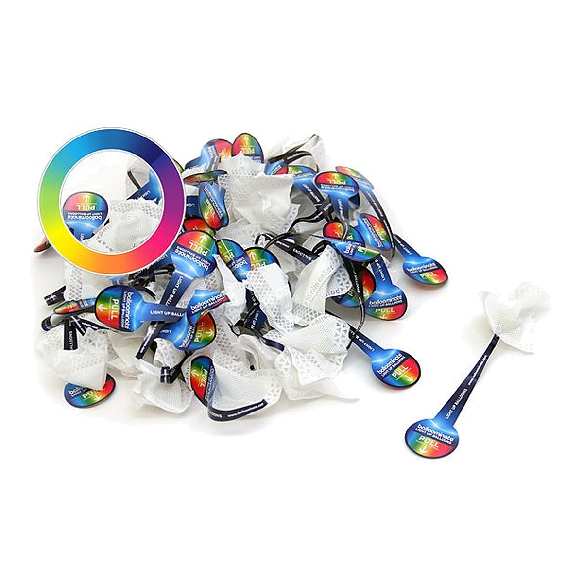 LED-Lämpchen für Ballons farbwechselnd – 10x farbwechselnde Lämpchen