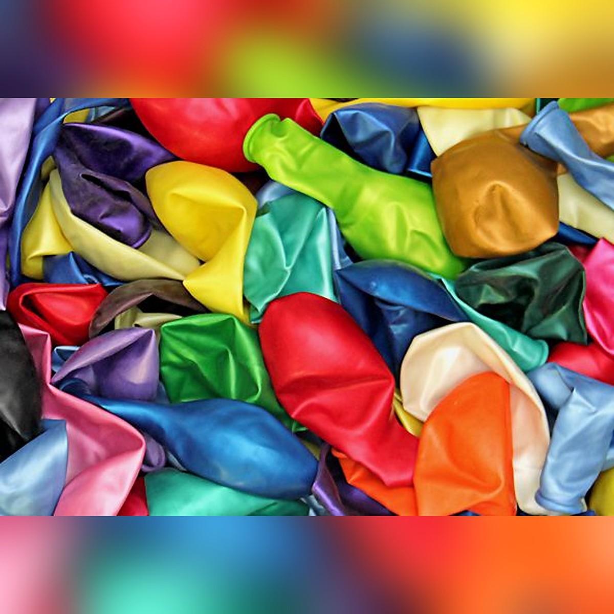 Metallic-Ballons assortiert – Ansicht 2