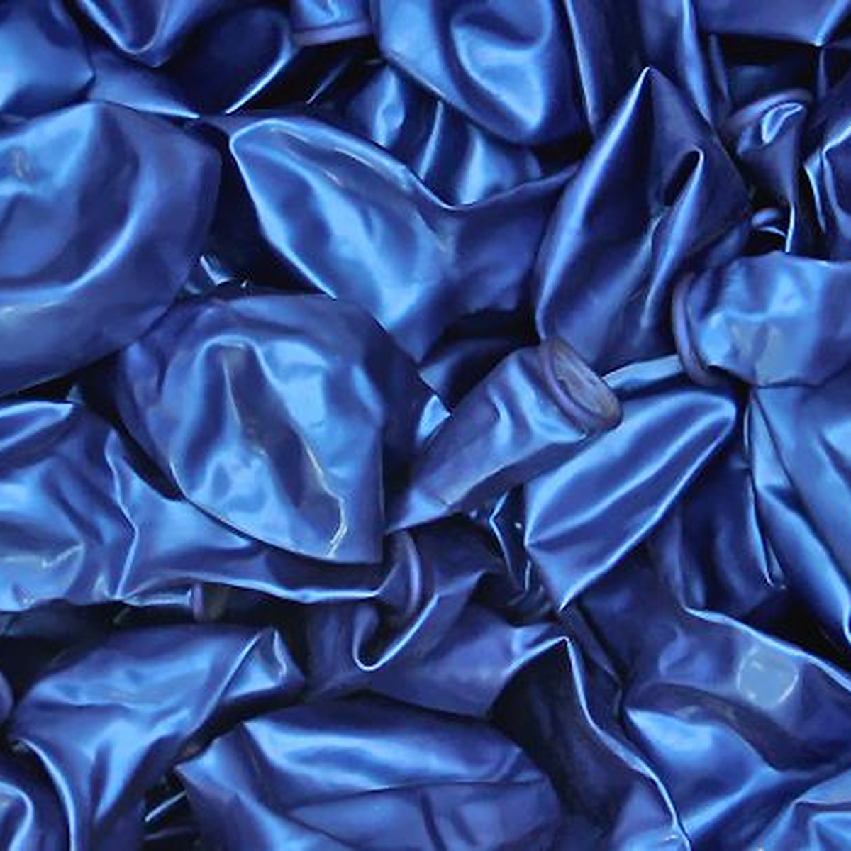 Metallic-Ballons königsblau – Ansicht 2