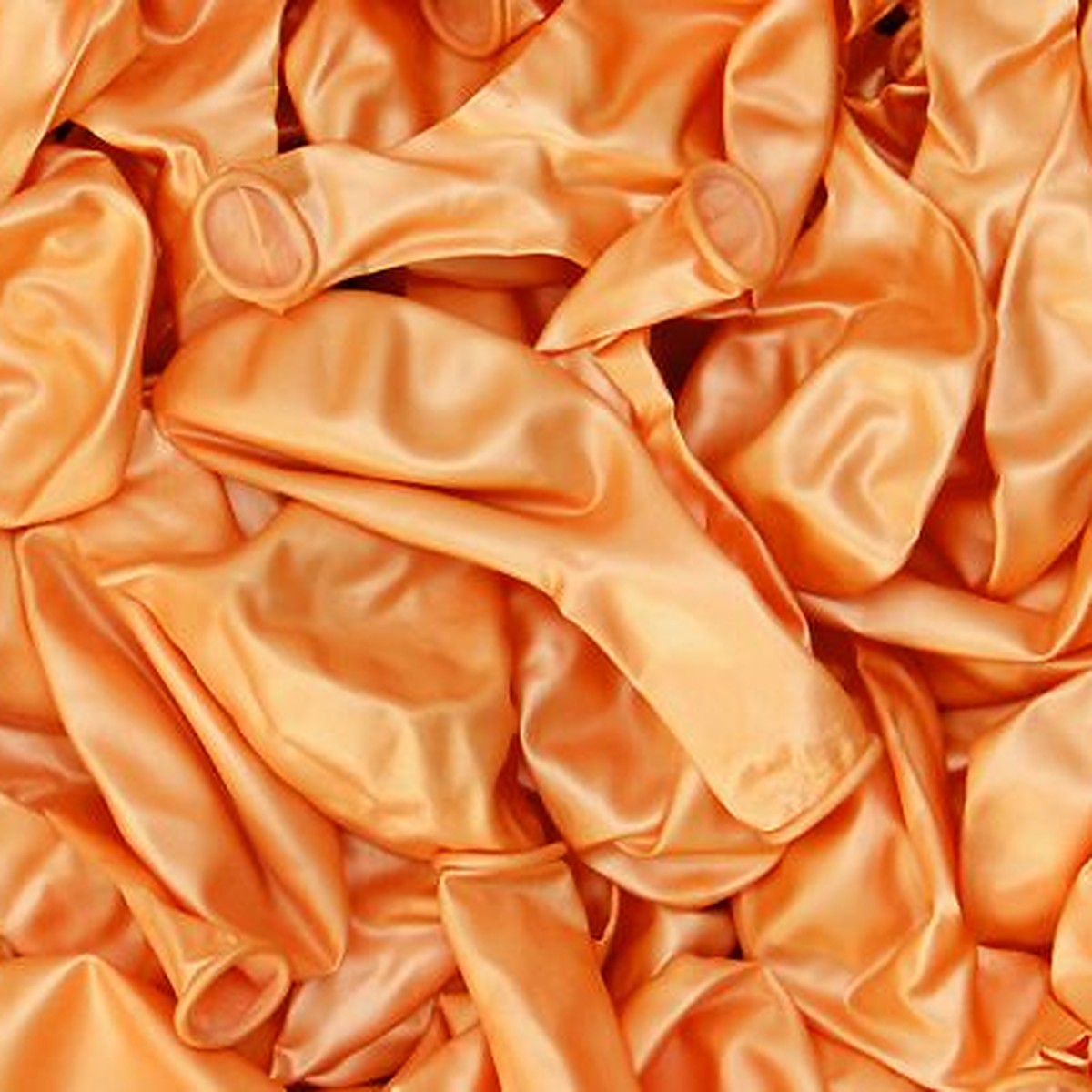 Metallic-Ballons pfirsich – Ansicht 2