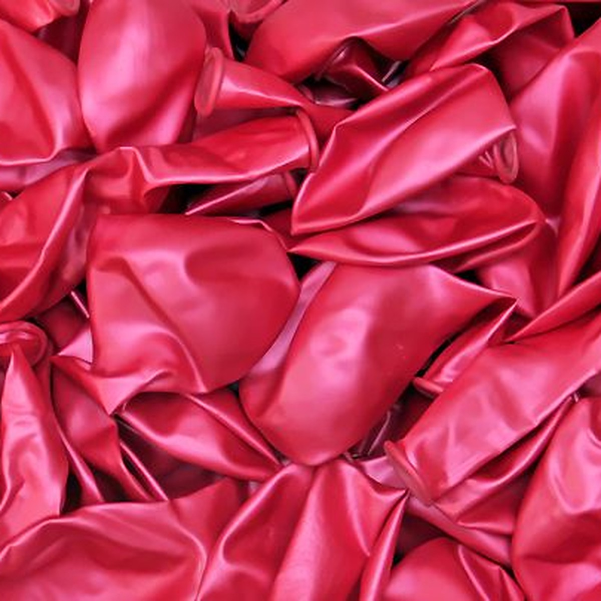 Metallic-Ballons pink – Ansicht 2