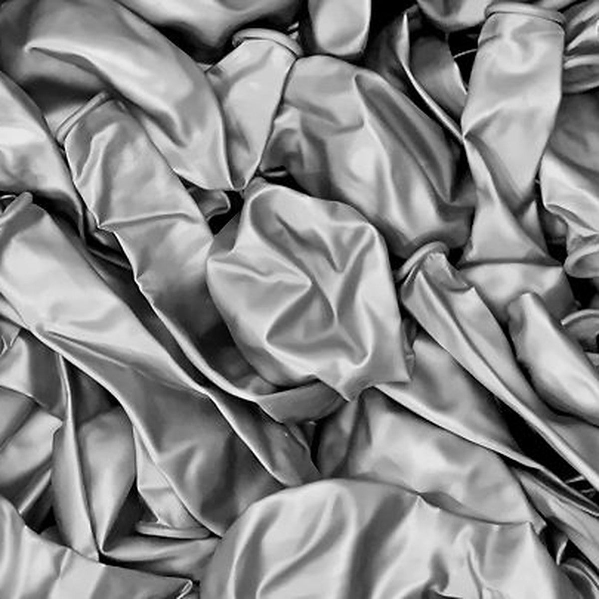 Metallic-Ballons silber – Ansicht 2