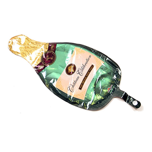 Mini-Folienballon Champagnerflasche - ungefüllt – leer, ungefüllt · ohne Tragestab