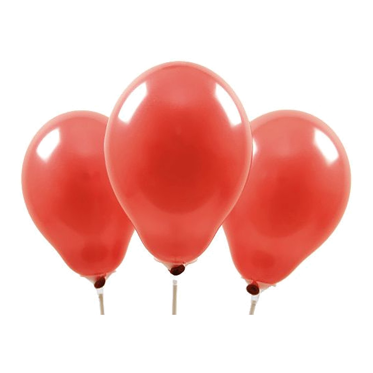Miniballons dunkelrot – 100 Stk. - Pastell - 13 cm