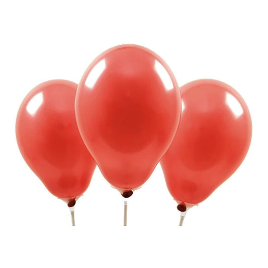 Miniballons dunkelrot – 100 Stk. - Pastell - 13 cm