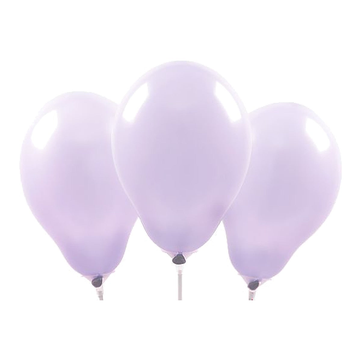 Miniballons lavendel soft – 100 Stk. - Pastell - 13 cm