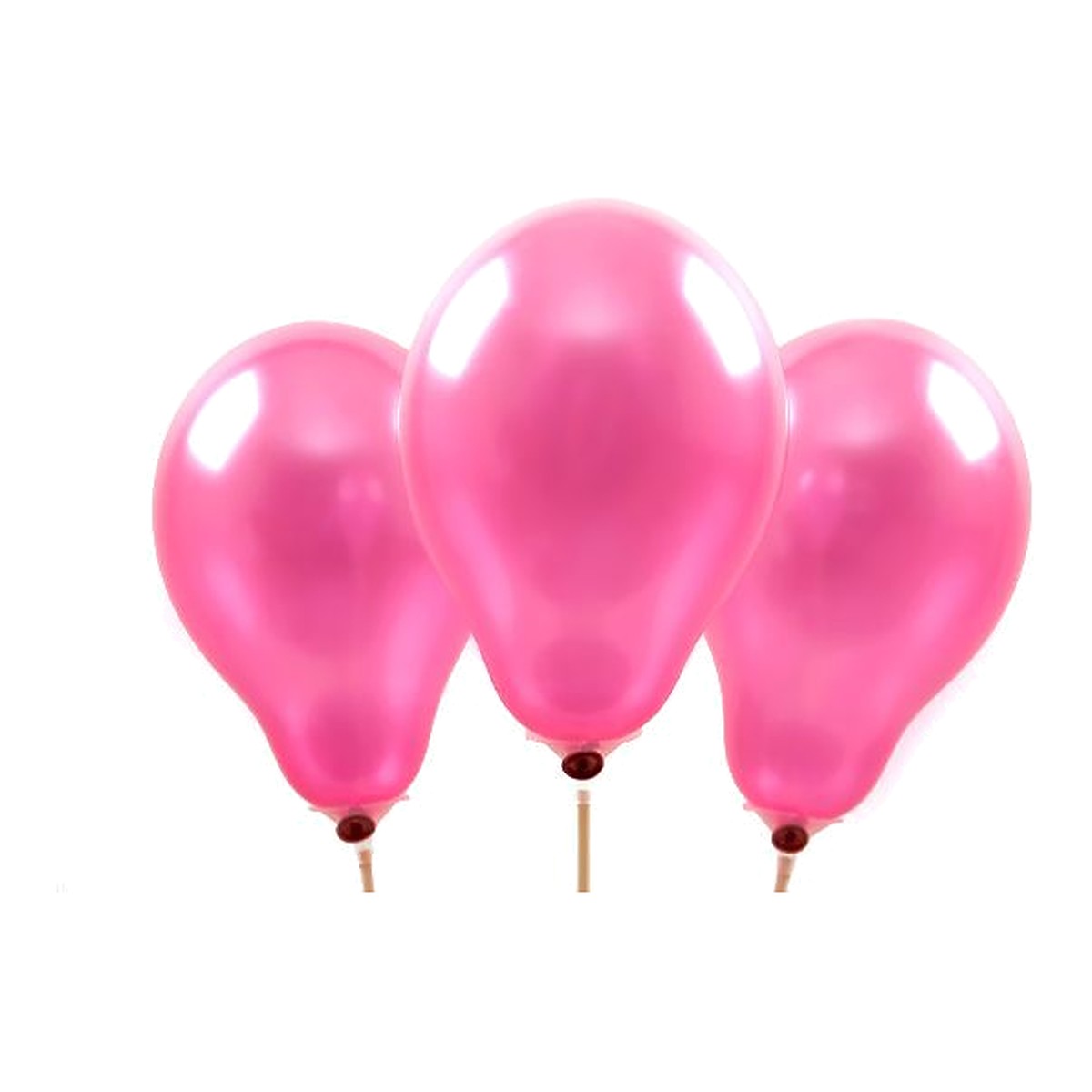 Miniballons Metallic pink – Ansicht 2