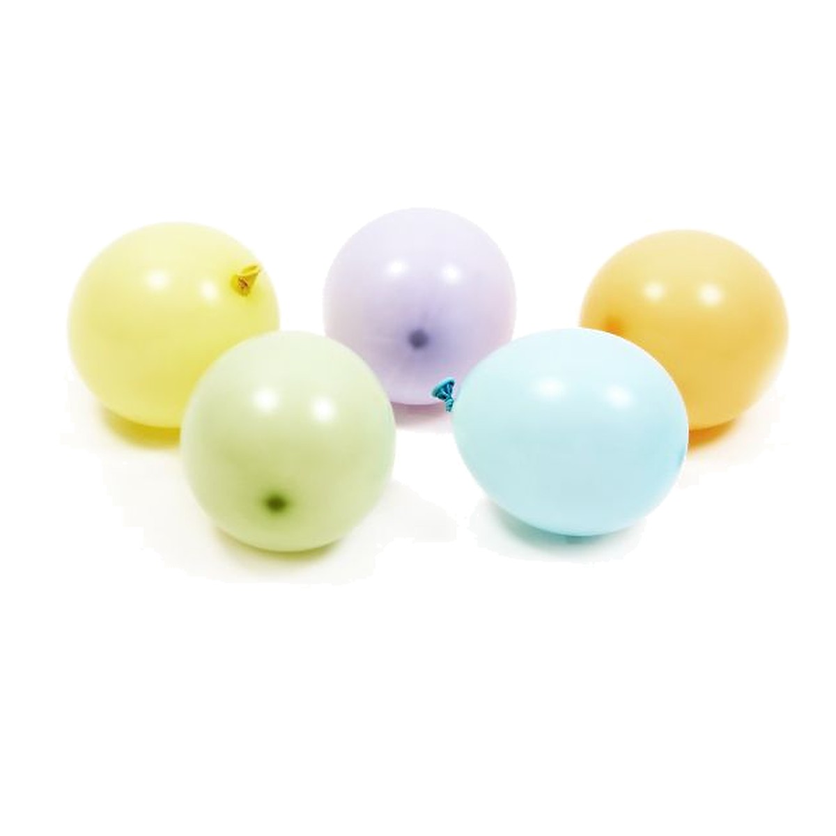 Miniballons mix assortiert soft – 100 Stk. - 13 cm