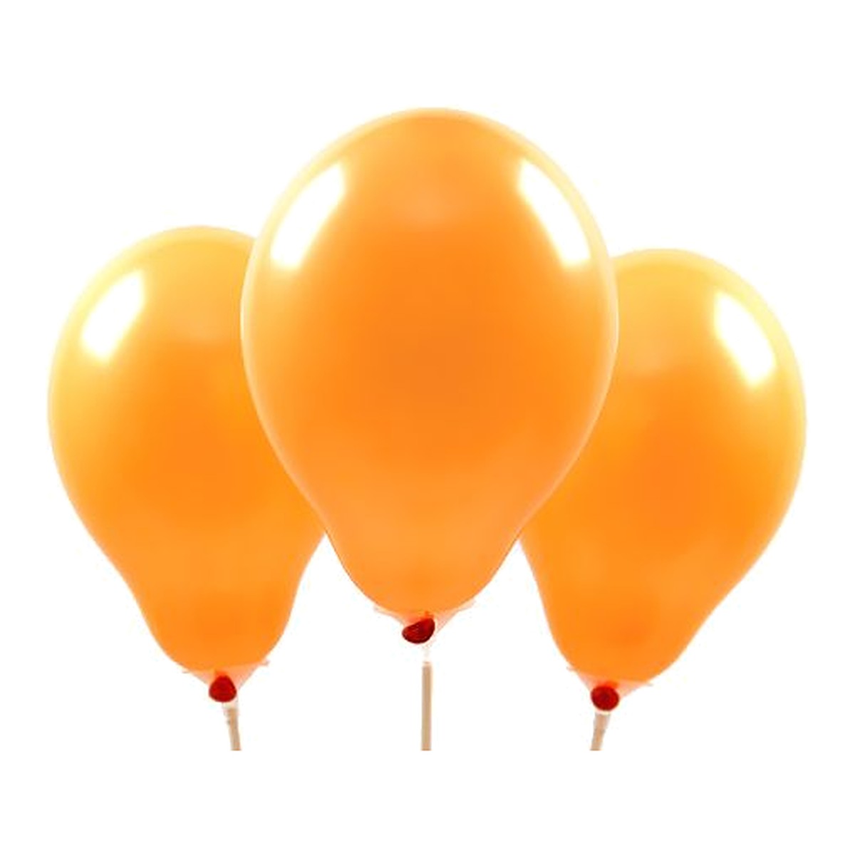 Miniballons orange – Ansicht 2