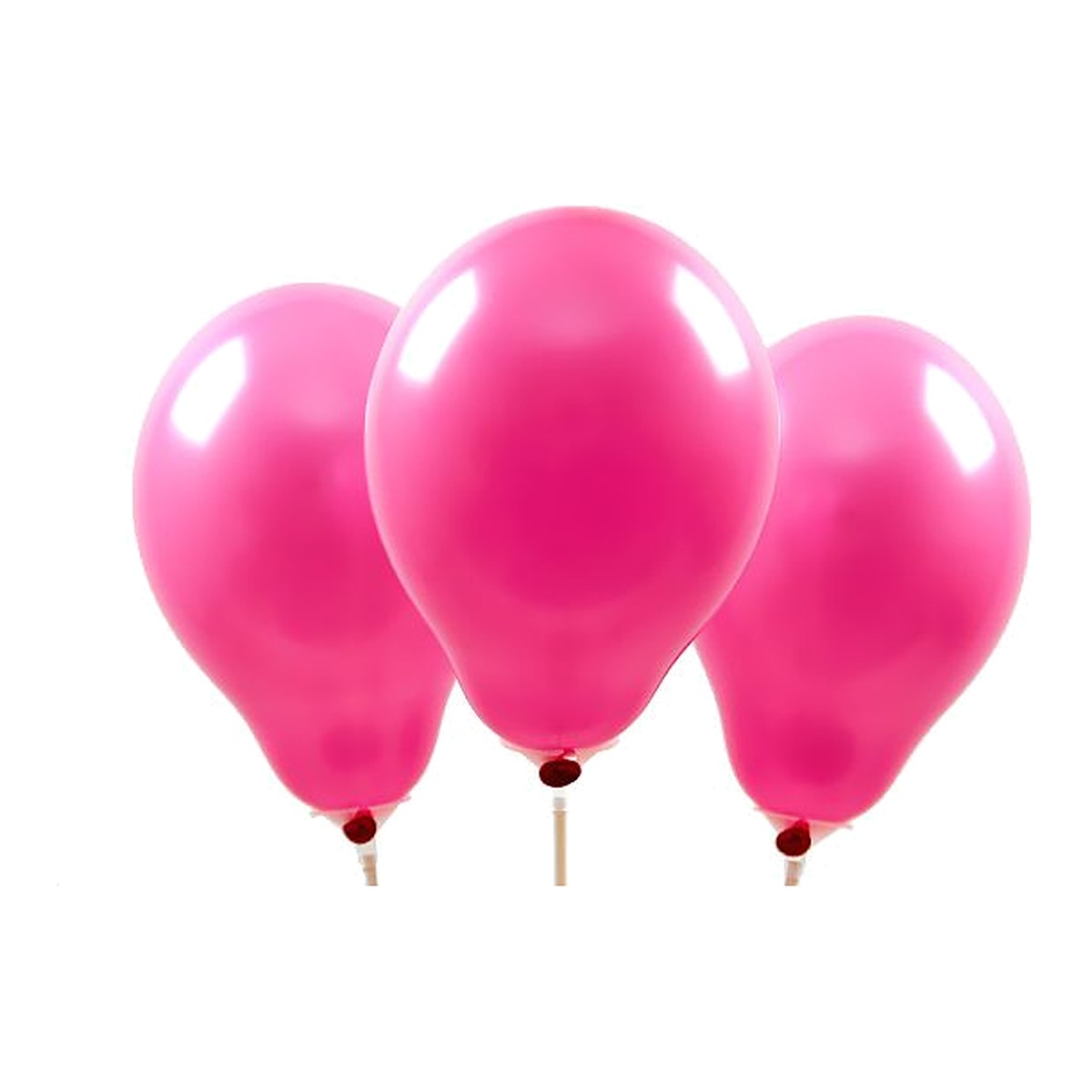 Miniballons pink – Ansicht 2