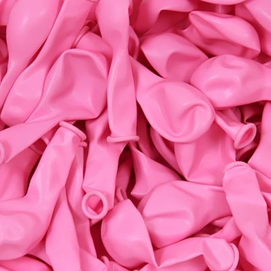 Miniballons rosa – 100 Stk. - Pastell - 13 cm