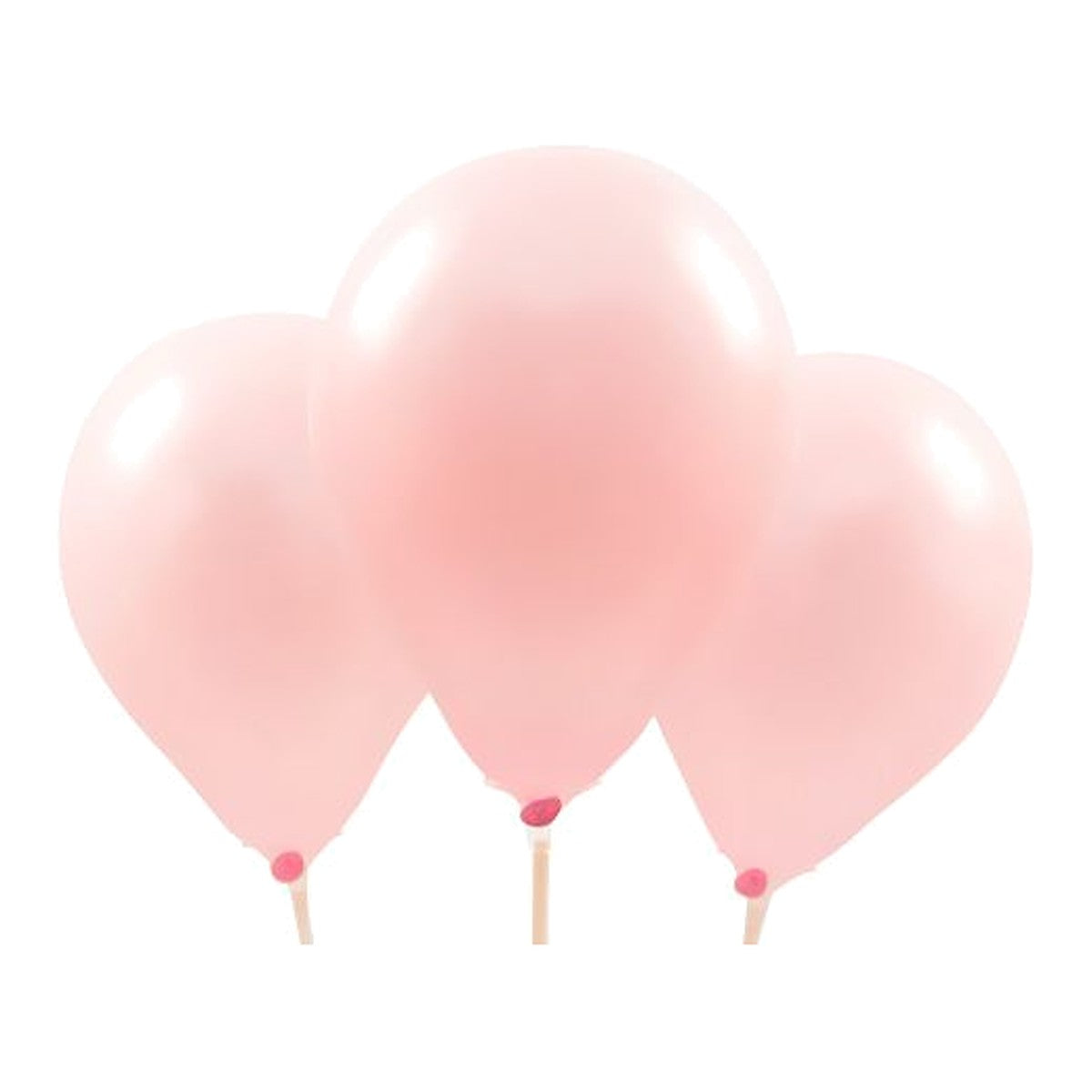 Miniballons rosa – Ansicht 2