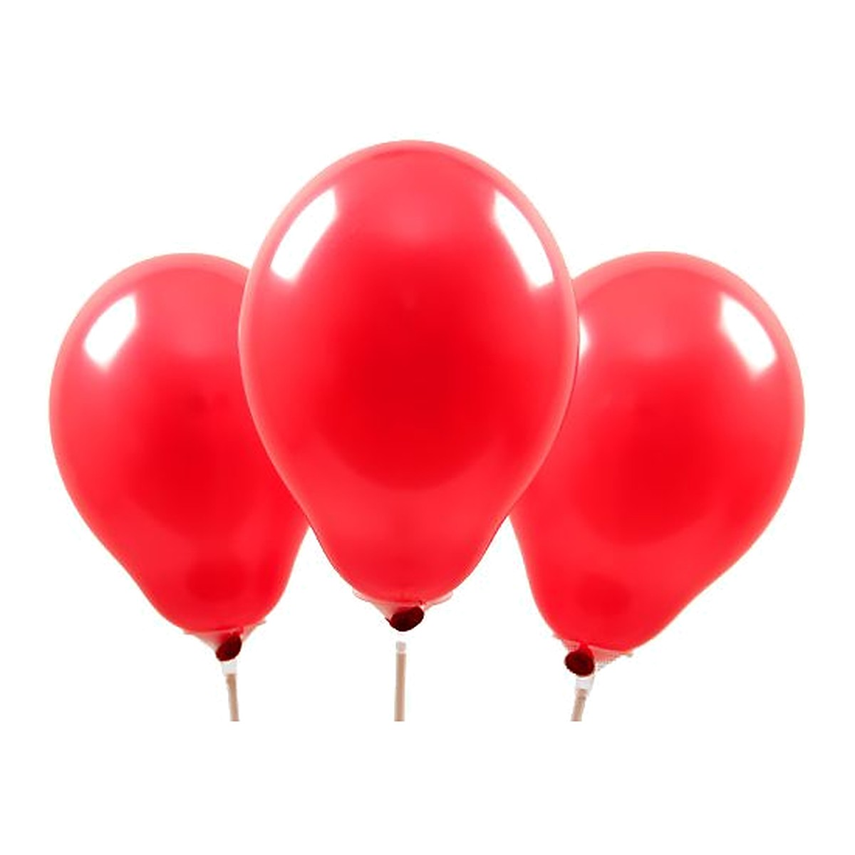 Miniballons rot – Ansicht 2