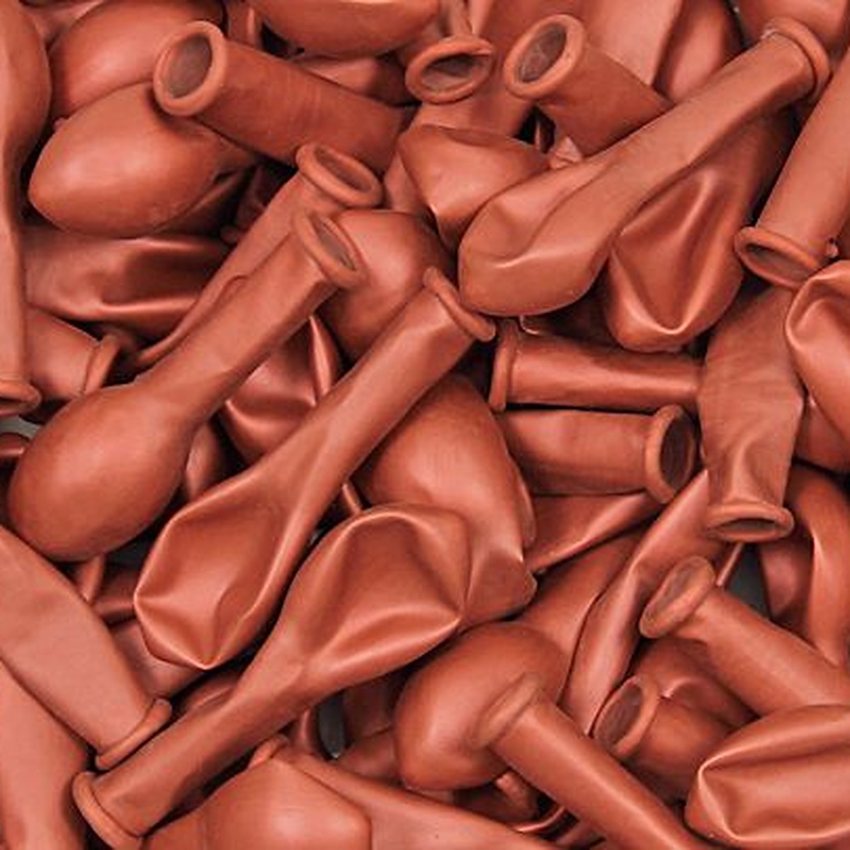 Miniballons rot Chrome – Ansicht 2