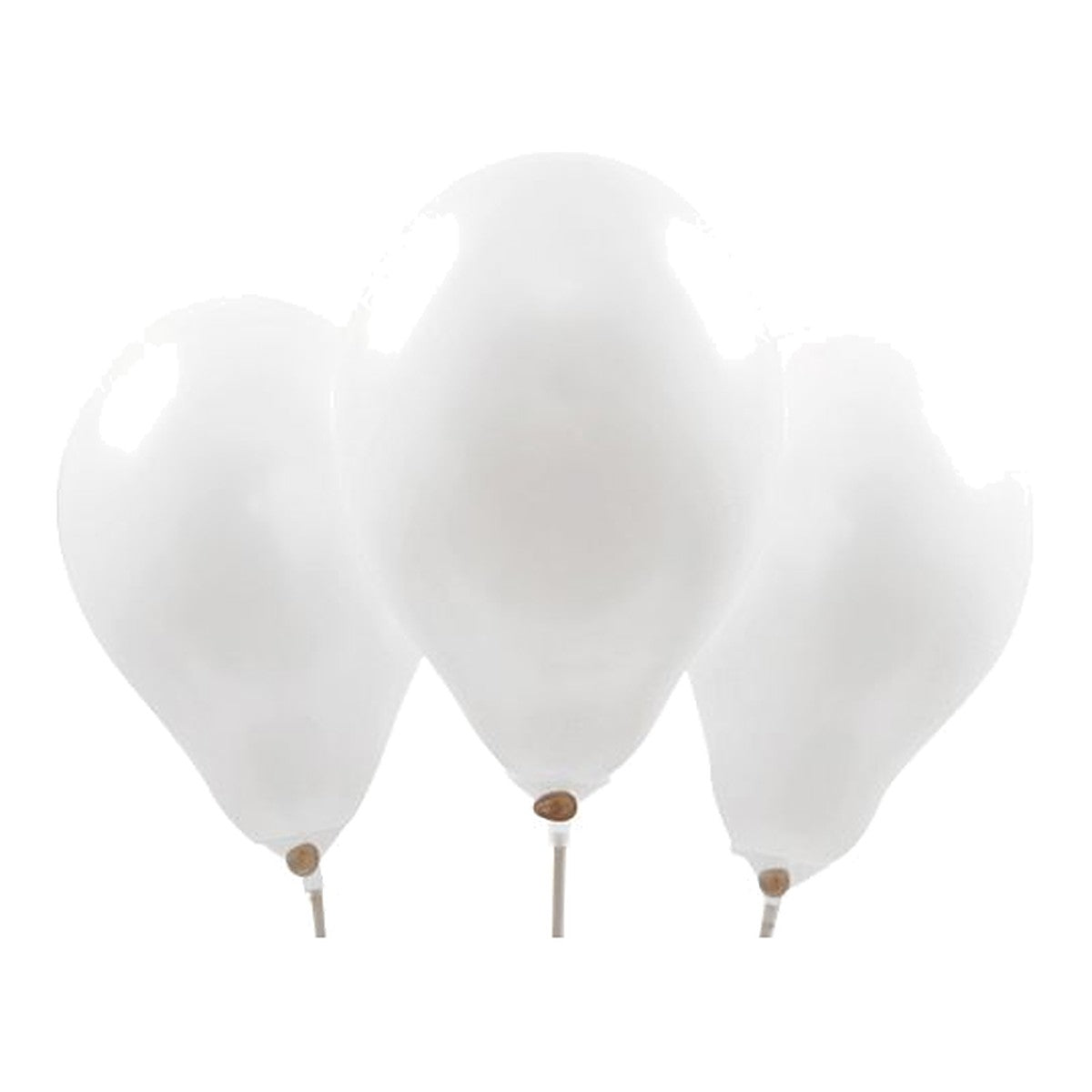 Miniballons weiss – Ansicht 2